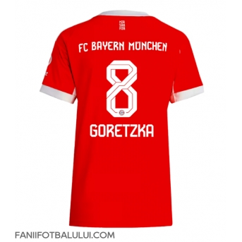 Bayern Munich Leon Goretzka #8 Tricou Fotbal Replică 2025-26 Femei Acasa